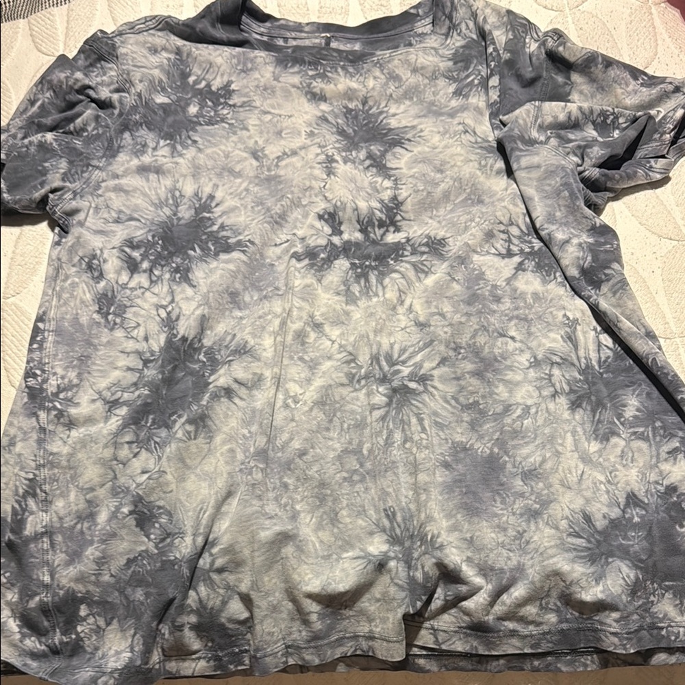 Gray Tie-Dye T-Shirt by Lululemon